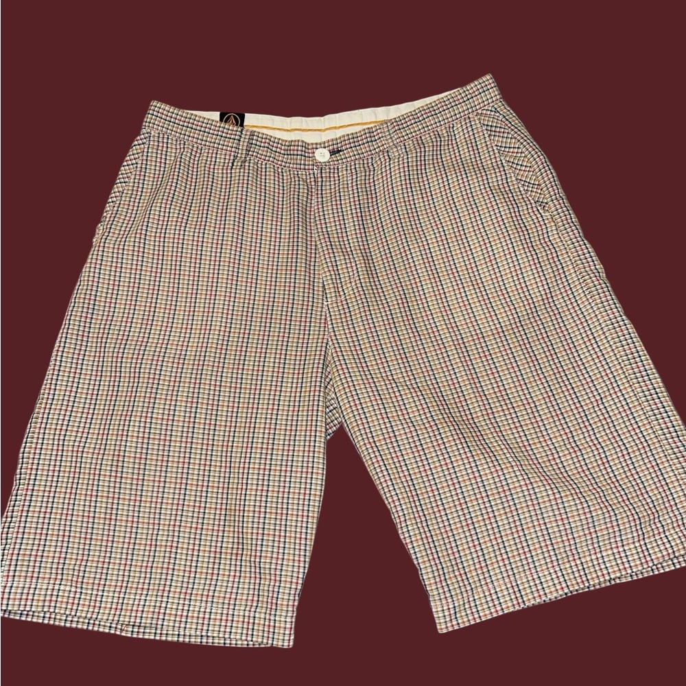 Volcom Camden Plaid Shorts-Size 36